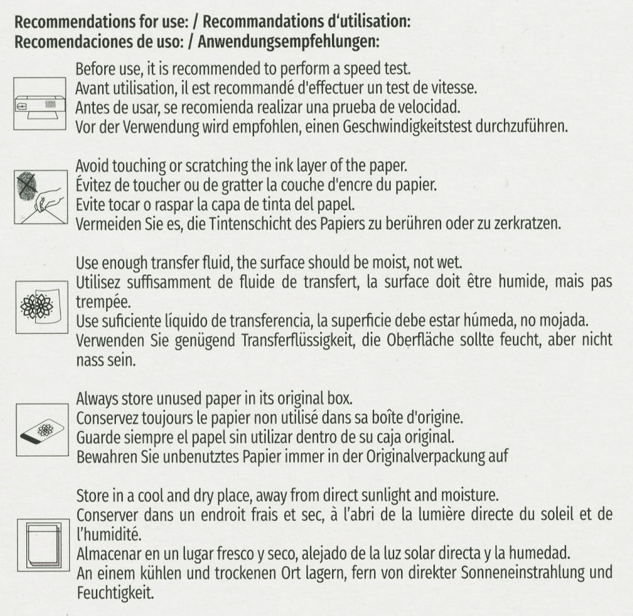 Kores Stencil Transfer Paper