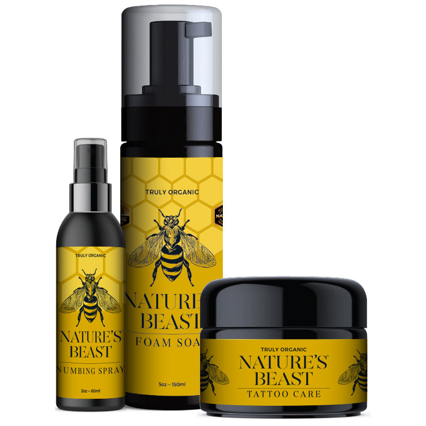 Nature's Beast Tattoo Care Hive Caps