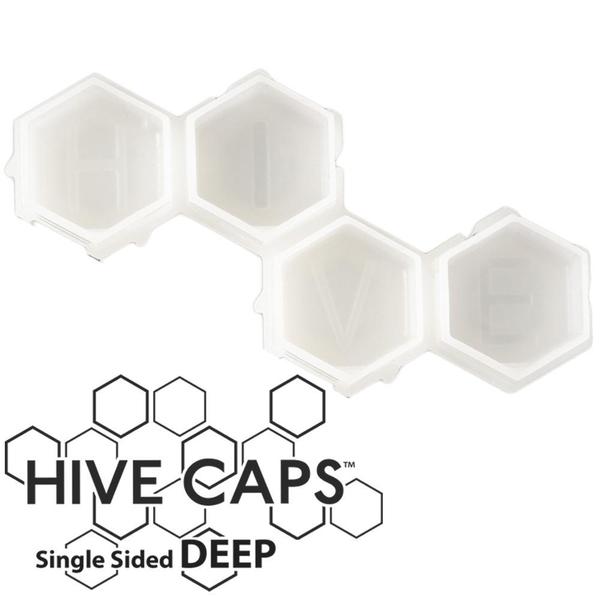 Wholesale DEEP Single Sided Hive Caps® Sold by the Case